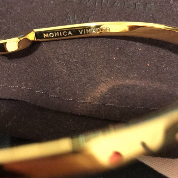 Monica Vinader Signature Thin Bangle - Picture 2 of 5